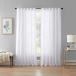 Wamsutta&reg; Vertical Stripe 84-Inch Rod Pocket Light Filtering Lined Curtain Panel (Single)