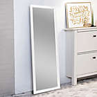 Alternate image 1 for Neutype 43-Inch x 16-Inch Full-Length Hanging Door Mirror in White