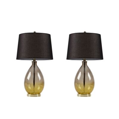 510 Design Cortina Glass Table Lamp (Set of 2) in Gold