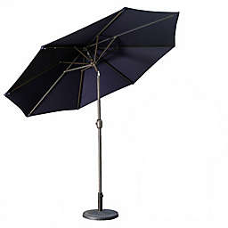 Boyel Living 9-Foot Diameter Round Outdoor Patio Umbrella