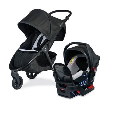 Britax&reg; B-Free&trade; Premium &amp; B-Safe&reg; Gen2&trade; FlexFit&trade; Plus Travel System. View a larger version of this product image.