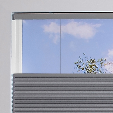 ECO HOME Top-Down Bottom-Up Blackout 70-Inch x 48-Inch Cordless Shade in Grey. View a larger version of this product image.