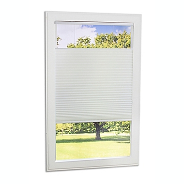 ECO HOME Top-Down Bottom-Up 33.5-Inch x 48-Inch Cordless Cellular Shade in Ivory. View a larger version of this product image.