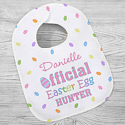 Official Egg Hunter Personalized Easter Baby Bib