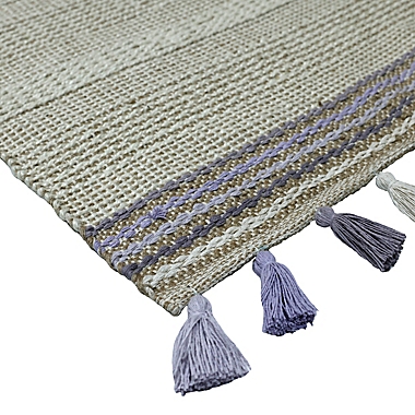 Wild Sage Jessa Tassel 3&#39; x 5&#39; Handcrafted Multicolor Area Rug. View a larger version of this product image.
