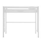 Alternate image 1 for Forest Gate Premium Deluxe Twin Metal Loft Bed in White