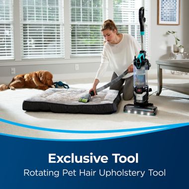 BISSELL&reg; MultiClean&trade; Allergen Lift-Off Pet Pro Vacuum in Black/Teal. View a larger version of this product image.