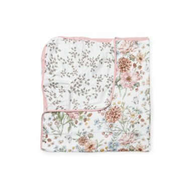 Loulou Lollipop Secret Garden Multicolor Muslin Quilt. View a larger version of this product image.