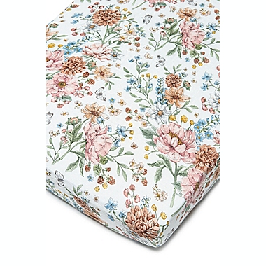 Loulou Lollipop&reg; Secret Garden Muslin Fitted Crib Sheet. View a larger version of this product image.