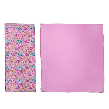 Olive Kids Paisley 2-Piece Sleeping Bag Set in Pink. View a larger version of this product image.