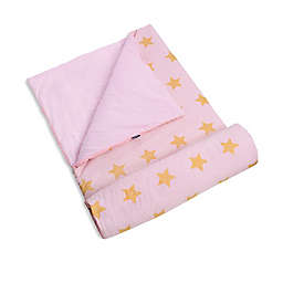Wildkin Stars Original Kids' Sleeping Bag in Pink