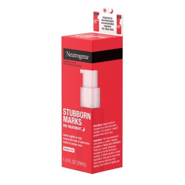 Neutrogena&reg; 1 fl. oz. Stubborn Marks PM Treatment. View a larger version of this product image.