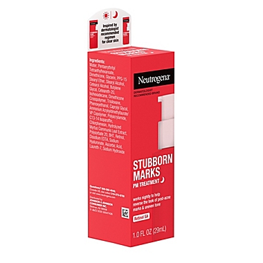 Neutrogena&reg; 1 fl. oz. Stubborn Marks PM Treatment. View a larger version of this product image.