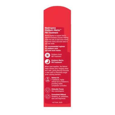 Neutrogena&reg; 1 fl. oz. Stubborn Marks PM Treatment. View a larger version of this product image.
