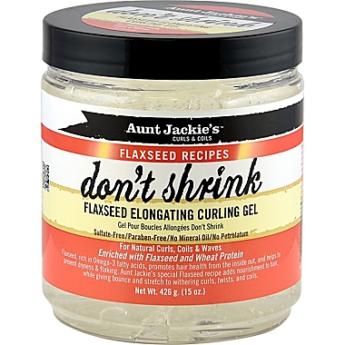 Aunt Jackie&#39;s&trade; 15 oz. Don&#39;t Shrink Flaxseed Elongating Curling Gel. View a larger version of this product image.