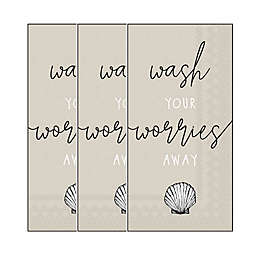Boston International Wash Your Worries 32-Count Paper Guest Towels
