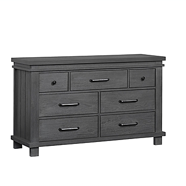 Soho Baby Hampton 7-Drawer Dresser in Canyon Grey. View a larger version of this product image.