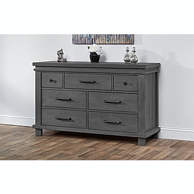Soho Baby Hampton 7-Drawer Dresser in Canyon Grey. View a larger version of this product image.