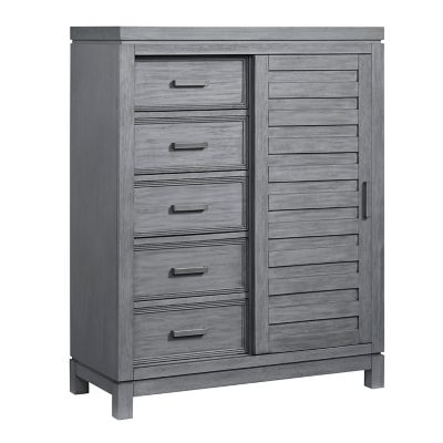 Soho Baby Manchester Chifferobe in Rustic Grey