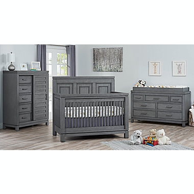 Soho Baby Manchester Chifferobe in Rustic Grey. View a larger version of this product image.
