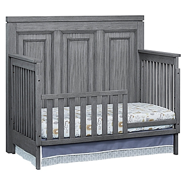 Soho Baby Manchester 4-in-1 Convertible Crib in Rustic Grey. View a larger version of this product image.