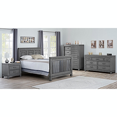 Soho Baby Nightstand in Rustic Grey. View a larger version of this product image.