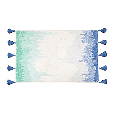 Wild Sage&trade; Daniella Dip Dye 20&quot; x 33&quot; Bath Rug in Blue. View a larger version of this product image.