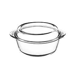 Mason Cash® Classic Collection 0.9 qt. Clear Casserole Dish with Lid