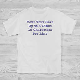 Write Your Own Personalized Hanes® Kids T-Shirt