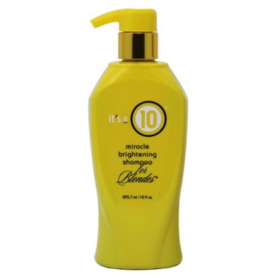 It's a 10&reg; 10 oz. Miracle Brightening Blonde Shampoo