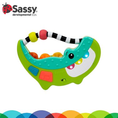 Sassy&reg; Rock-A-Dile Musical Toy. View a larger version of this product image.