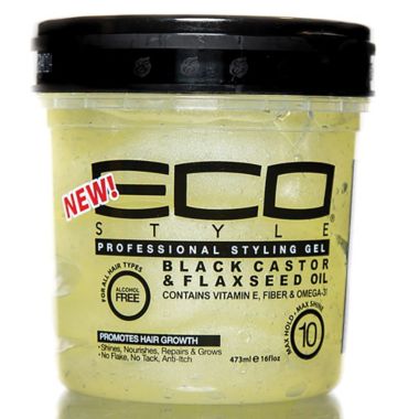 Ecoco&reg; 16 oz. Professional Styling Gel with Black Castor and Flaxseed Oil. View a larger version of this product image.