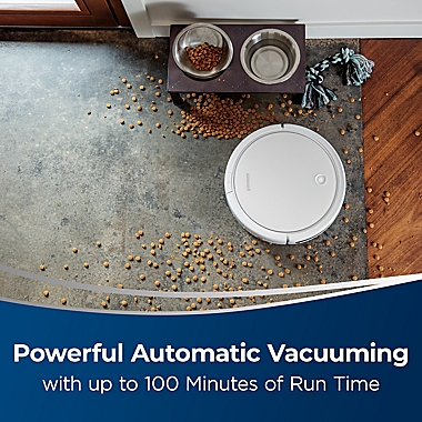 BISSELL&reg; SpinWave Plus 2-in-1 Robotic Mop and Vac in Pearl White. View a larger version of this product image.