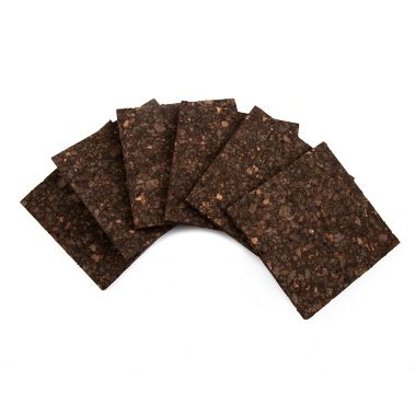 Dark Cork Coasters (Set of 6). View a larger version of this product image.