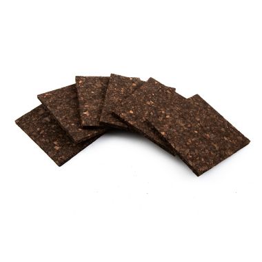 Dark Cork Coasters (Set of 6). View a larger version of this product image.