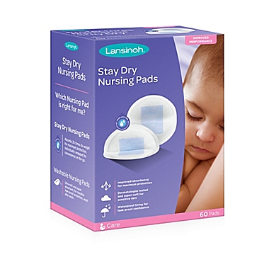 Lansinoh&reg; 60-Count Disposable Nursing Pads. View a larger version of this product image.