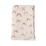 Loulou Lollipop Canyon Rainbow Stretch Knit Multicolor Blanket