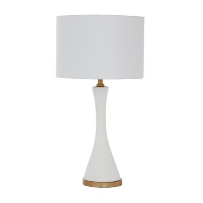 Gold With Beige Linen Shade Lamps Bed, Lumisource Lace Table Lamp Gold