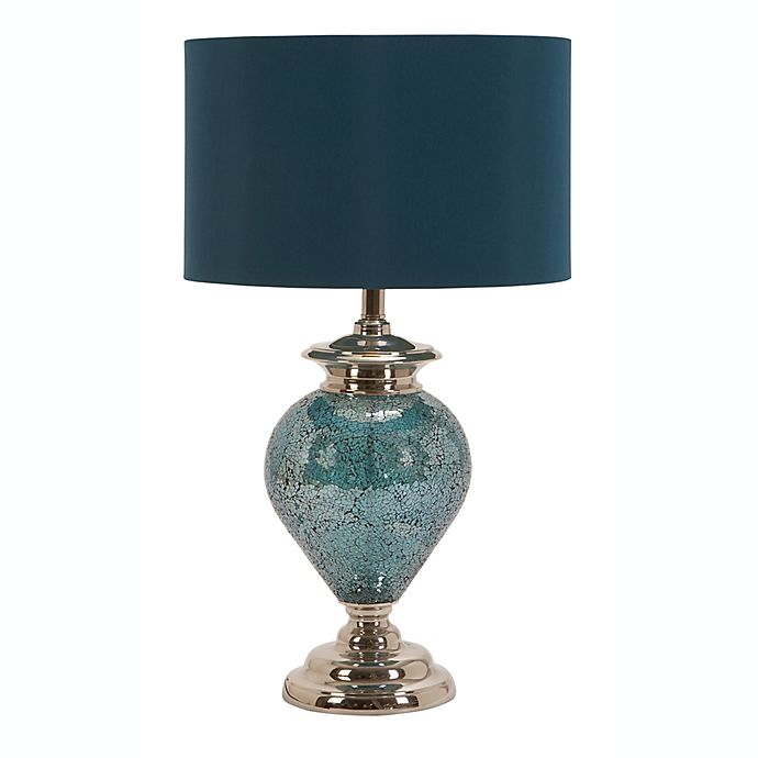 Ridge Road D Eacute Cor Glass Table, Turquoise Glass Table Lamp