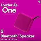 Alternate image 1 for Sharper Image&reg; 3-Inch Square Bluetooth Speaker in Neon Pink