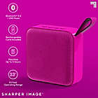 Alternate image 2 for Sharper Image&reg; 3-Inch Square Bluetooth Speaker in Neon Pink