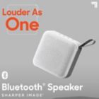 Alternate image 1 for Sharper Image&reg; 3-Inch Square Bluetooth Speaker in White