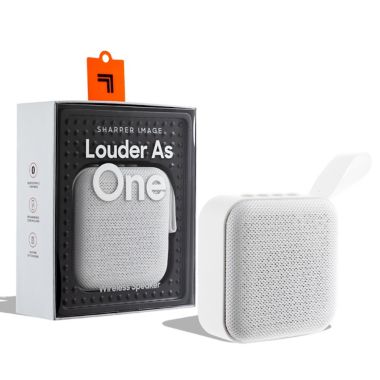 Sharper Image&reg; 3-Inch Square Bluetooth Speaker in White. View a larger version of this product image.