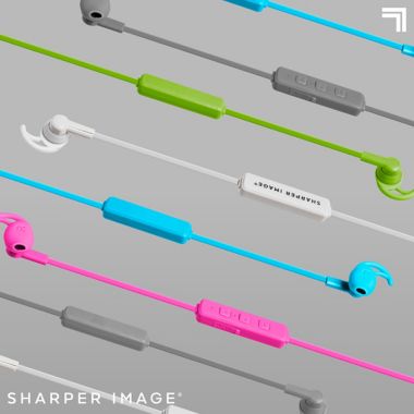 Sharper Image&reg; The Sound Of Unity Wireless Earbuds in White. View a larger version of this product image.