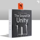 Alternate image 8 for Sharper Image&reg; The Sound Of Unity Wireless Earbuds in White