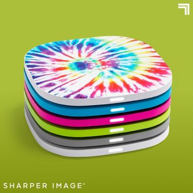 Sharper Image&reg; Wireless Charging Pad in Neon Green. View a larger version of this product image.