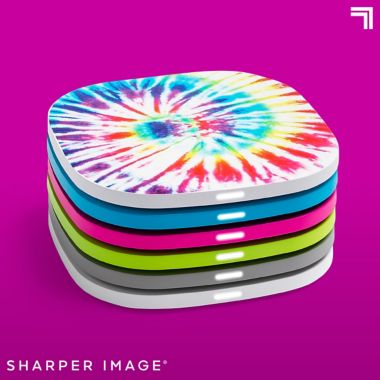 Sharper Image&reg; Wireless Charging Pad in Neon Pink. View a larger version of this product image.