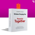 Alternate image 9 for Sharper Image&reg; Wireless Charging Pad in Neon Pink