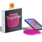 Alternate image 0 for Sharper Image&reg; Wireless Charging Pad in Neon Pink