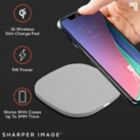 Alternate image 3 for Sharper Image&reg; Wireless Charging Pad in Grey